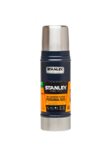 [美國Stanley] 經典系列真空保溫保冷瓶 (16OZ 錘紋藍)